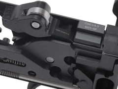 Guns Modify アルミCNCトリガーボックス + MIM スチール ファイアリングパーツセット for TM GBB M4 [トリガーデザイン：AR STD/ Gスタイル]