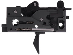 Guns Modify アルミCNCトリガーボックス + MIM スチール ファイアリングパーツセット for TM GBB M4 [トリガーデザイン：AR STD/ Gスタイル]