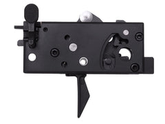 Guns Modify スチールCNCトリガーボックス + MIM スチール ファイアリングパーツセット for TM GBB M4 [トリガーデザイン：AR STD / Gスタイル]