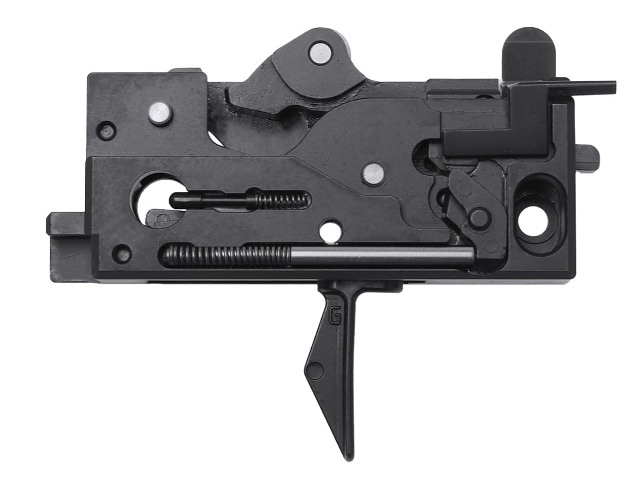 Guns Modify スチールCNCトリガーボックス + MIM スチール ファイアリングパーツセット for TM GBB M4 [トリガーデザイン：AR  STD / Gスタイル] | ミリタリーベース – ミリタリーベース - MILITARY BASE -