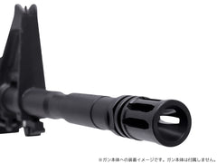 Guns Modify スチールCNC A2 フラッシュハイダー 14mm CCW