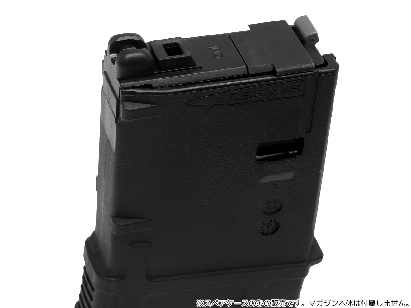 Guns Modify EVO Gen3スタイル マガジン for TM GBB M4 [セット内容・カラー：マガジン付・BK / マガジン付・FDE / スペアケースのみ・BK / スペアケースのみ・FDE]