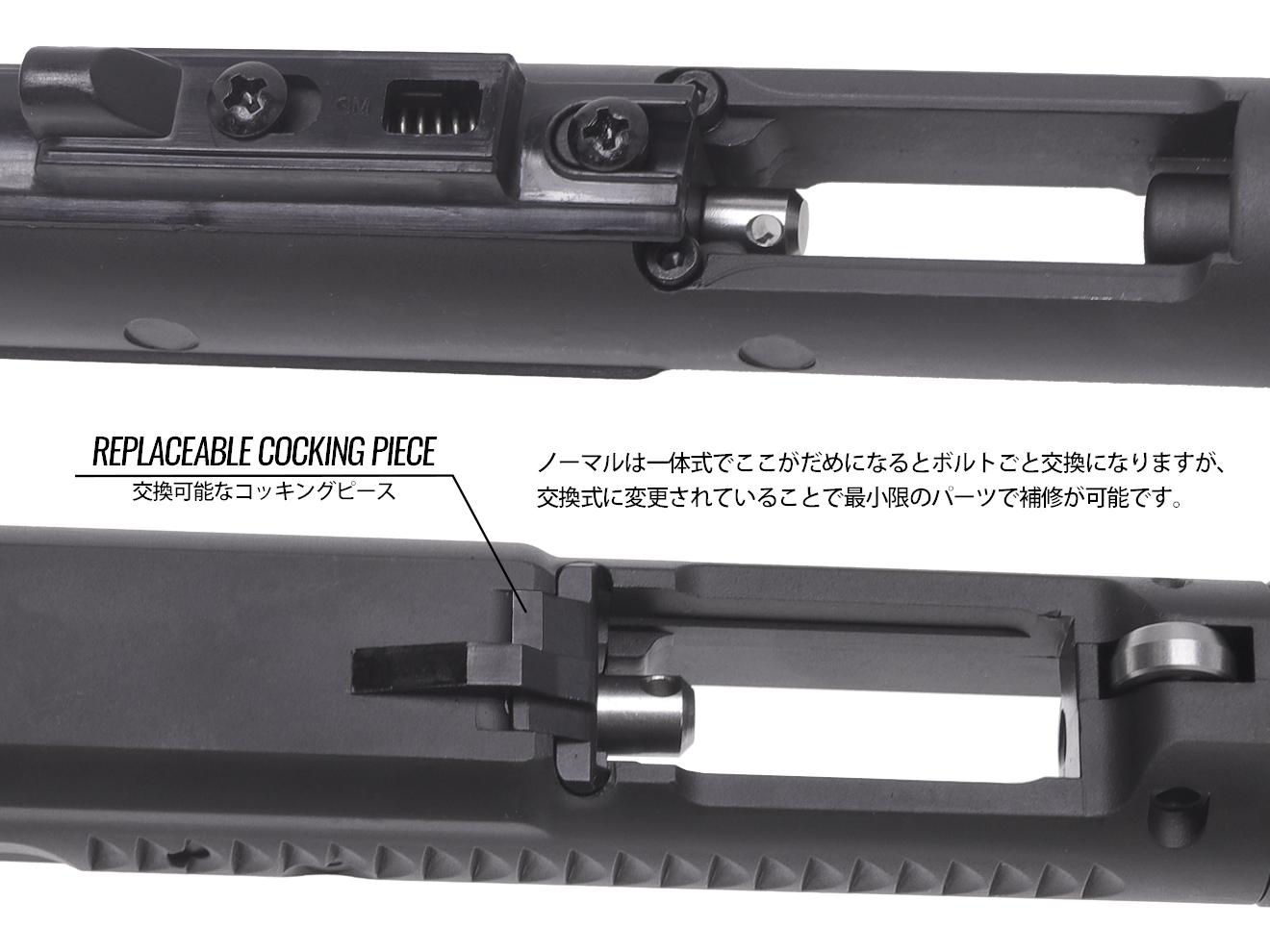 Guns Modify EVO ハイスピード&強化ボルト コンプリートセット for TM GBB M4 [マーキング：なし / BCM / REBCG]