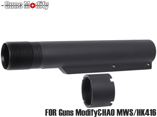 Guns Modify HK416A5 アルミCNC MIL-SPEC バッファチューブ for GM/HAO GBB M4 MWS