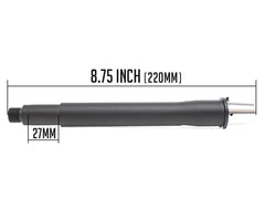 G&P テーパー アウターバレル ヘビーストレート G&P M4 テーパーメタルフレーム対応 [長さ：8.75インチ / 9.7インチ  / 11インチ / 11.5インチ / 12.3インチ / 13インチ / 15.3インチ / 16インチ]