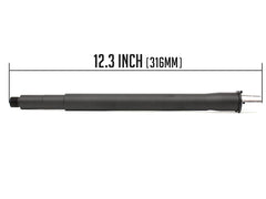 G&P テーパー アウターバレル ヘビーストレート G&P M4 テーパーメタルフレーム対応 [長さ：8.75インチ / 9.7インチ  / 11インチ / 11.5インチ / 12.3インチ / 13インチ / 15.3インチ / 16インチ]