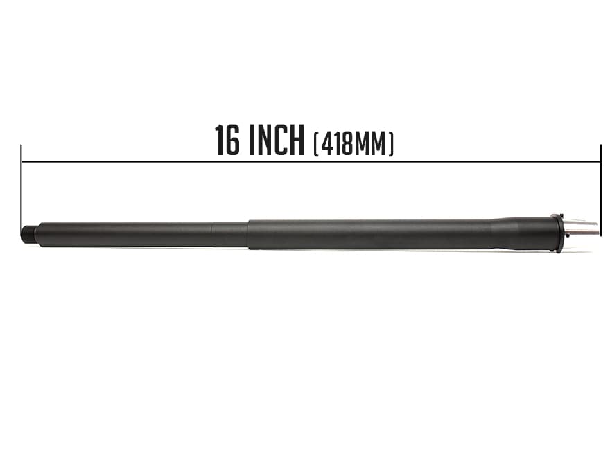 G&P テーパー アウターバレル ヘビーストレート G&P M4 テーパーメタルフレーム対応 [長さ：8.75インチ / 9.7インチ  / 11インチ / 11.5インチ / 12.3インチ / 13インチ / 15.3インチ / 16インチ]