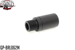 G&P 1.2インチ アウターバレル エクステンション [正・正 / 正・逆 / 逆・正 / 逆・逆]