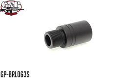 G&P 1インチ アウターバレル エクステンション [正・正 / 正・逆 / 逆・正 / 逆・逆]