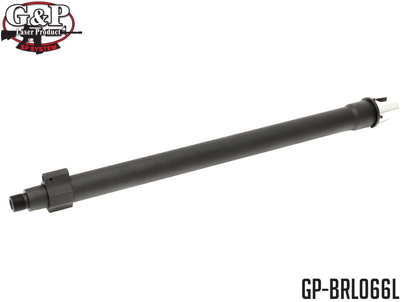 G&P テーパーヘビーバレル w /  SAI ガスブロック G&P M4 テーパーメタルフレーム対応 [長さ：11.5インチ / 14.75インチ]