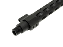 G&P テーパーヘビーバレル セミフルート w / SAI ガスブロック G&P M4 テーパーメタルフレーム対応 [長さ：11.5インチ / 14.75インチ]