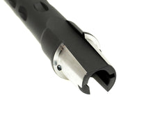 G&P テーパーヘビーバレル セミフルート w / SAI ガスブロック G&P M4 テーパーメタルフレーム対応 [長さ：11.5インチ / 14.75インチ]