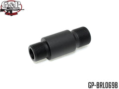 G&P アウターバレルエクステンション (16M) 14mm正ネジ [長さ：19mm / 22mm / 32mm / 44mm / 63mm / 69mm / 78mm / 83mm / 88mm / 128mm / 150mm / 178mm / 235mm / 255mm]