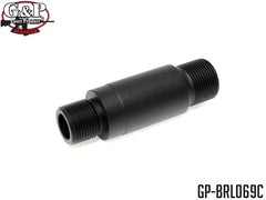 G&P アウターバレルエクステンション (16M) 14mm正ネジ [長さ：19mm / 22mm / 32mm / 44mm / 63mm / 69mm / 78mm / 83mm / 88mm / 128mm / 150mm / 178mm / 235mm / 255mm]