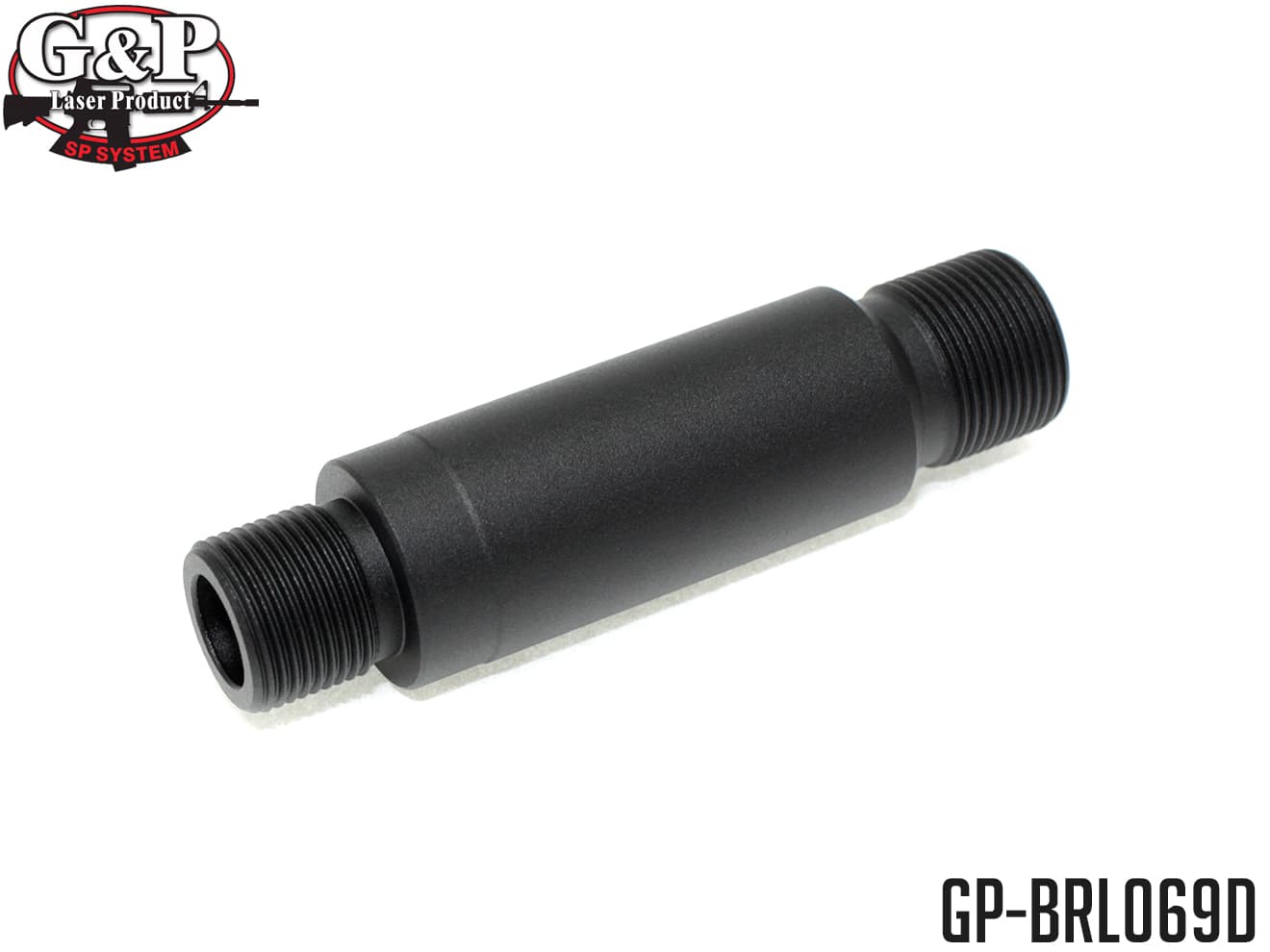 G&P アウターバレルエクステンション (16M) 14mm正ネジ [長さ：19mm / 22mm / 32mm / 44mm / 63mm / 69mm / 78mm / 83mm / 88mm / 128mm / 150mm / 178mm / 235mm / 255mm]