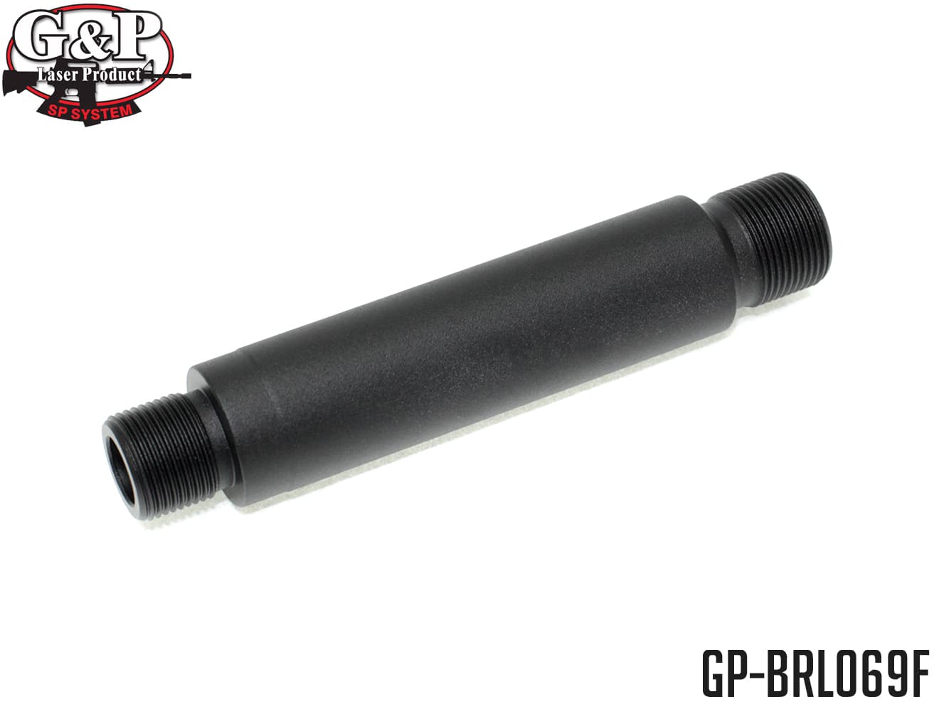 G&P アウターバレルエクステンション (16M) 14mm正ネジ [長さ：19mm / 22mm / 32mm / 44mm / 63mm / 69mm / 78mm / 83mm / 88mm / 128mm / 150mm / 178mm / 235mm / 255mm]