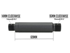 G&P アウターバレルエクステンション (16M) 14mm正ネジ [長さ：19mm / 22mm / 32mm / 44mm / 63mm / 69mm / 78mm / 83mm / 88mm / 128mm / 150mm / 178mm / 235mm / 255mm]