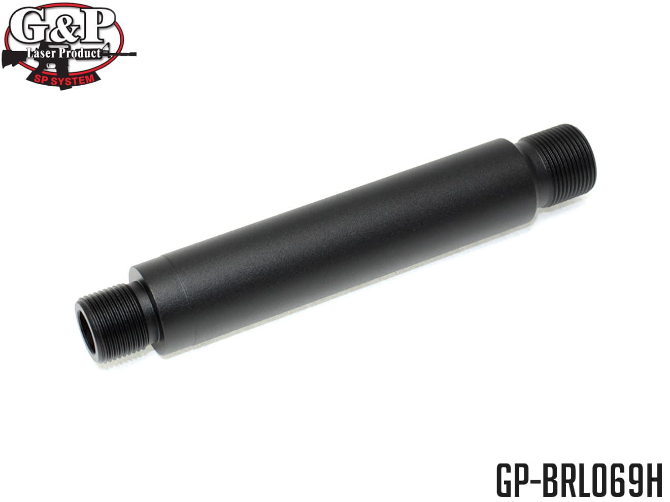 G&P アウターバレルエクステンション (16M) 14mm正ネジ [長さ：19mm / 22mm / 32mm / 44mm / 63mm / 69mm / 78mm / 83mm / 88mm / 128mm / 150mm / 178mm / 235mm / 255mm]