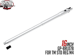 G&P レシーライフル アウターバレル 東京マルイ STD電動ガン M4 [長さ：14.5インチ / 16インチ]