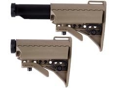 G&P Stubby バットストックセット w /  5Pバッファチューブ 東京マルイ スタンダード 電動M4シリーズ [カラー：ブラック / サンド]