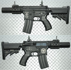 G&P Stubby バットストックセット w /  5Pバッファチューブ 東京マルイ スタンダード 電動M4シリーズ [カラー：ブラック / サンド]