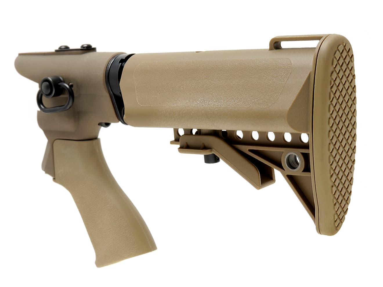 G&P M870 PA ピストルグリップ ＆ IMODタイプ バットストックセット A マルゼン CA870 &G&P M870シリーズ用 [カラー：ブラック / サンド]