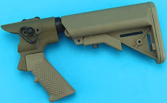 G&P M870 PA ピストルグリップ & LMTタイプ バットストックセット B マルゼン CA870 &G&P M870シリーズ用 [カラー：ブラック / サンド]