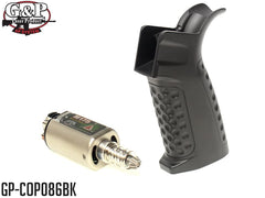 G&P AEG CNCアルミグリップ w /  Devil Jetモーター 東京マルイ  / 各社 電動ガン M4シリーズ [グリップデザイン：MOTS / ボールボール / A2カスタム]