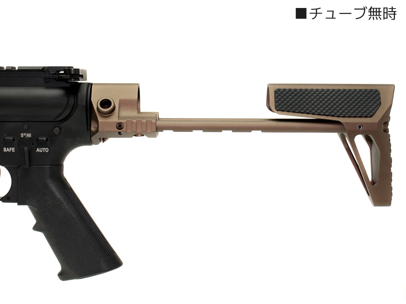 G&P PDW ワイヤードストック スリム（スネーク) 東京マルイ  / 各社 スタンダード電動ガン M4シリーズ [カラー：ブラック / DE]