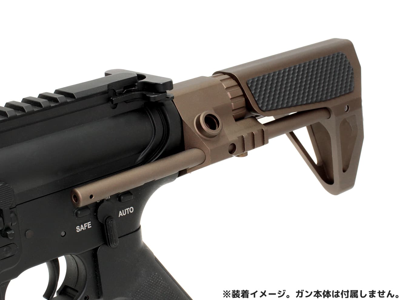 G&P PDW ワイヤードストック スリム（スネーク) 東京マルイ  / 各社 スタンダード電動ガン M4シリーズ [カラー：ブラック / DE]