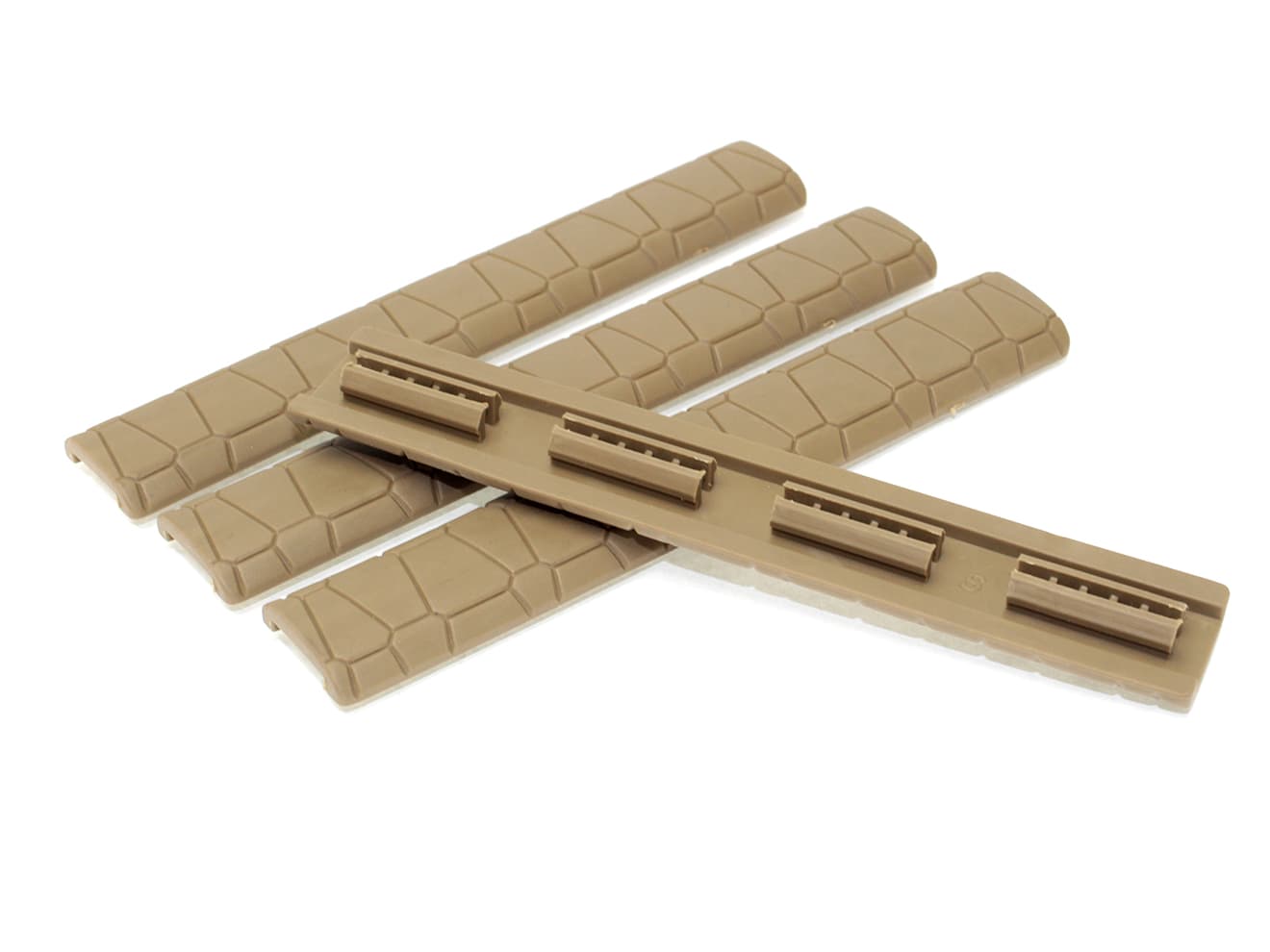 G&P M-LOK ソフトレールカバー for SAI QD RAS [カラー：ブラック / サンド]