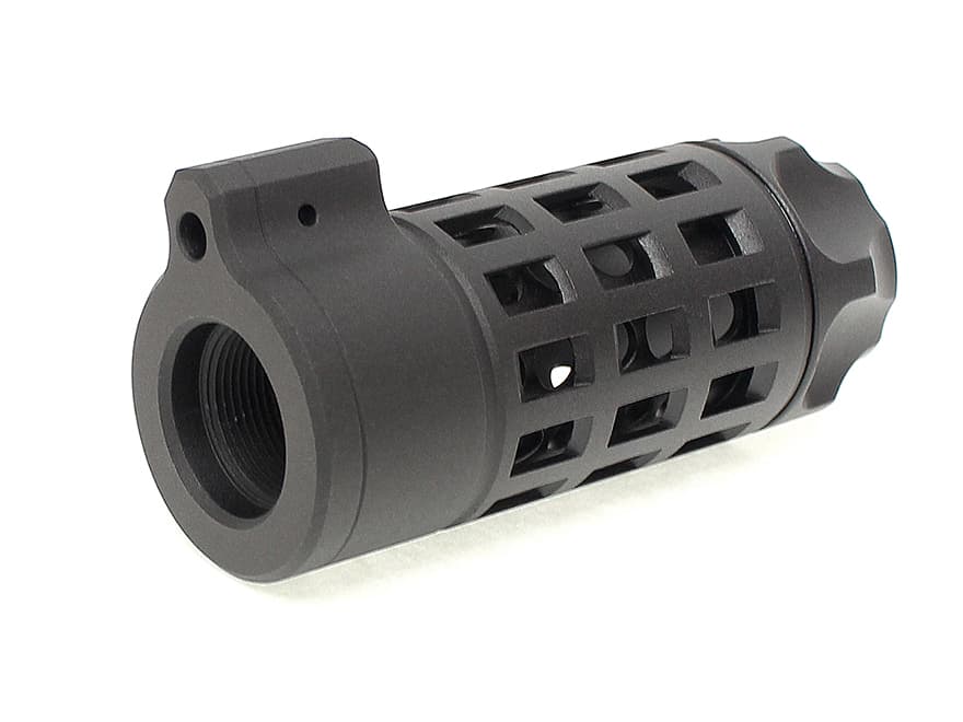 G&P Iron Bars フラッシュハイダー BK 14mm正&逆ネジ [サイズ：スタンダード / エクステンデッド]