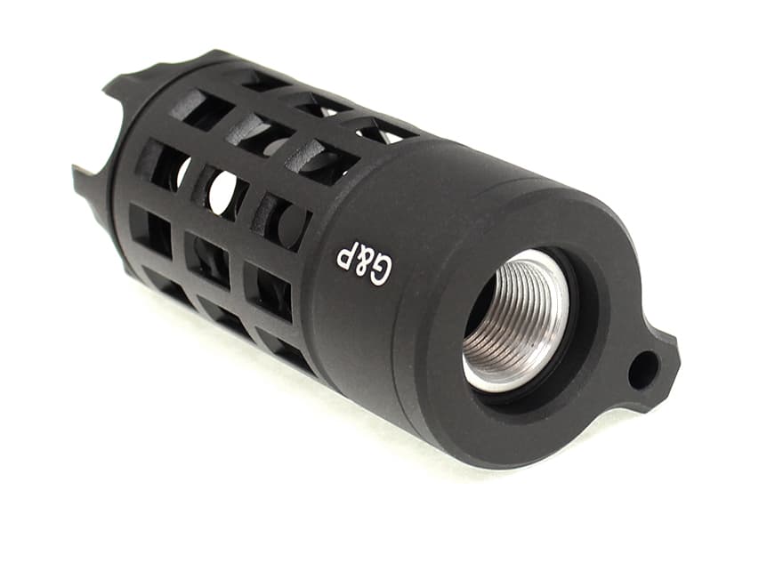 G&P Iron Bars フラッシュハイダー BK 14mm正&逆ネジ [サイズ：スタンダード / エクステンデッド]