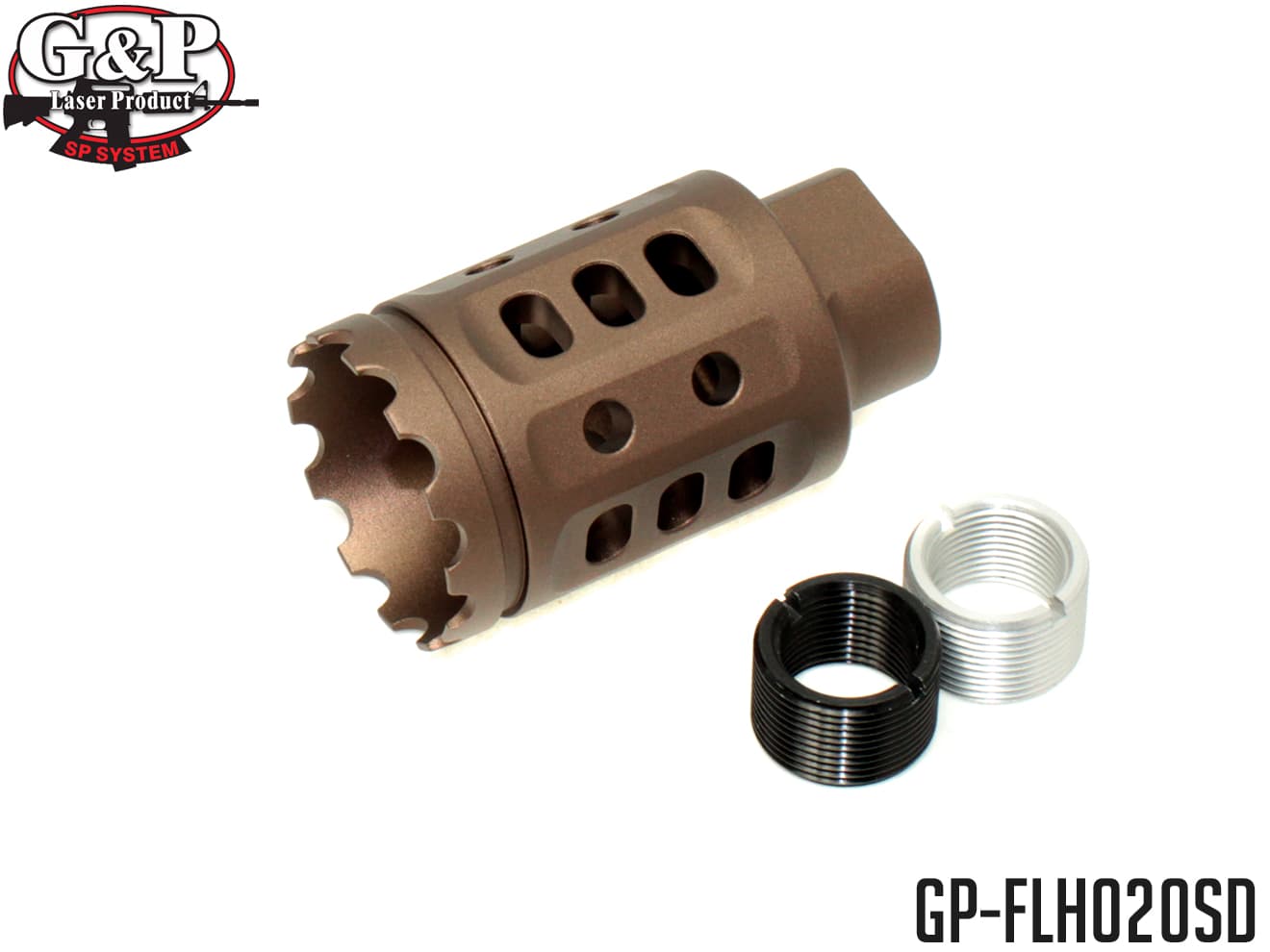 G&P ミートカッター フラッシュハイダー S 14mm正&逆ネジ