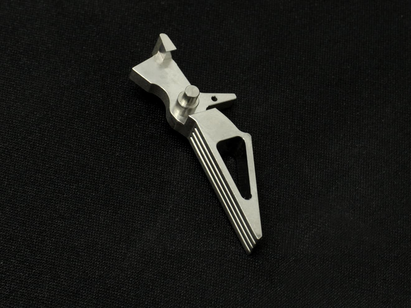 G&P ステンレスCNC タクティカルトリガー for TM AEG M4 [形状：フラット / ラウンド]