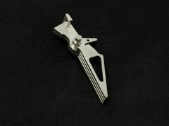 G&P ステンレスCNC タクティカルトリガー for TM AEG M4 [形状：フラット / ラウンド]