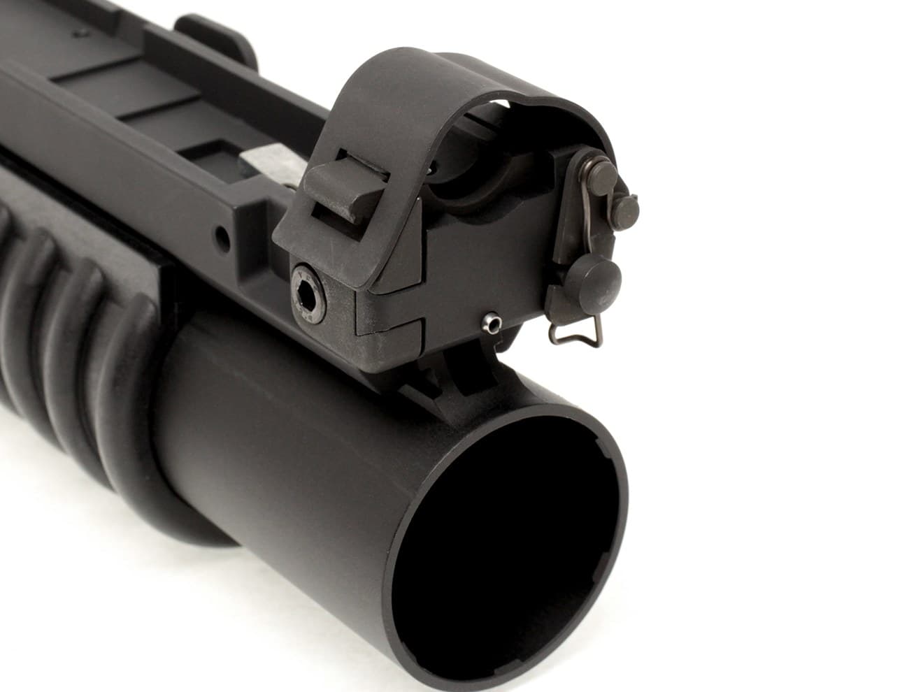 G&P スカルフロッグタイプ M203 グレネードランチャー BK for M4A1 [サイズ：L / S]