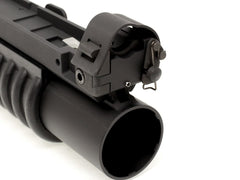 G&P スカルフロッグタイプ M203 グレネードランチャー BK for M4A1 [サイズ：L / S]