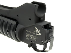 G&P スカルフロッグタイプ M203 グレネードランチャー BK for M4A1 [サイズ：L / S]