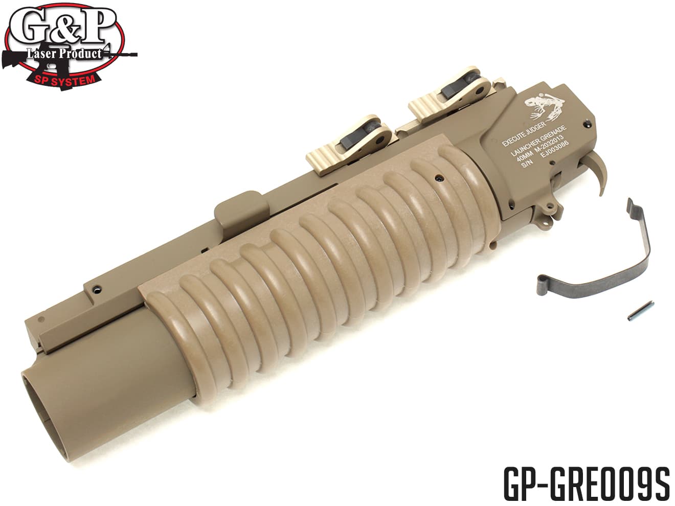 G&P スカルフロッグタイプ M203 QDグレネードランチャー for 20mm