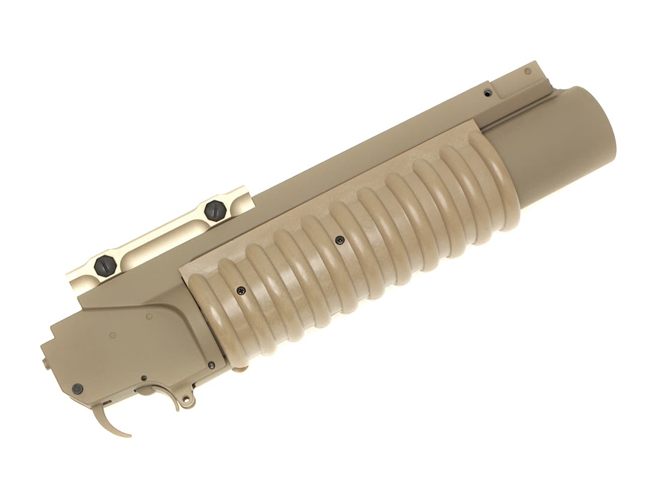 G&P スカルフロッグタイプ M203 QDグレネードランチャー for 20mmレール [サイズ：L / S / XS]