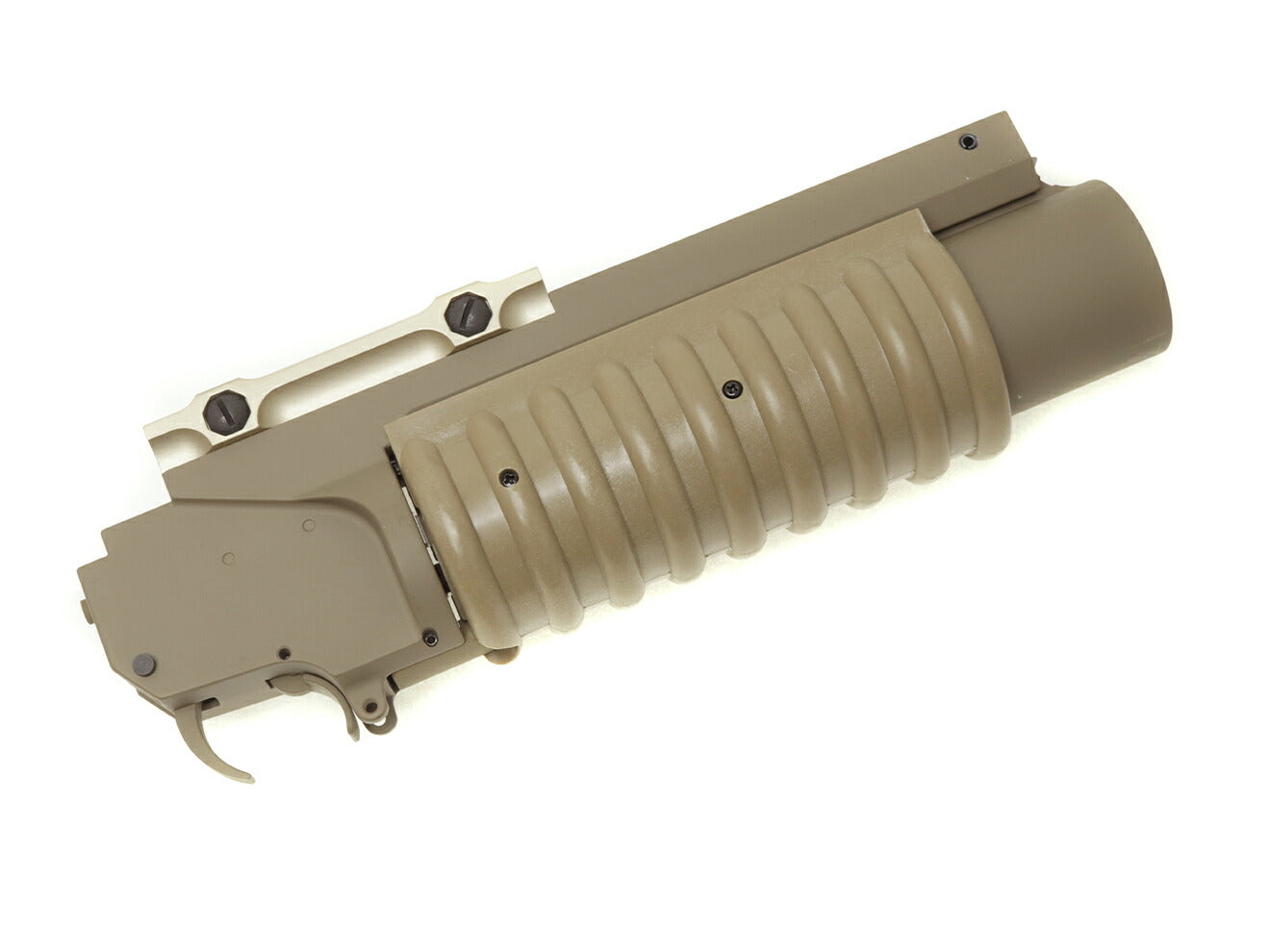 G&P スカルフロッグタイプ M203 QDグレネードランチャー for 20mmレール [サイズ：L / S / XS]