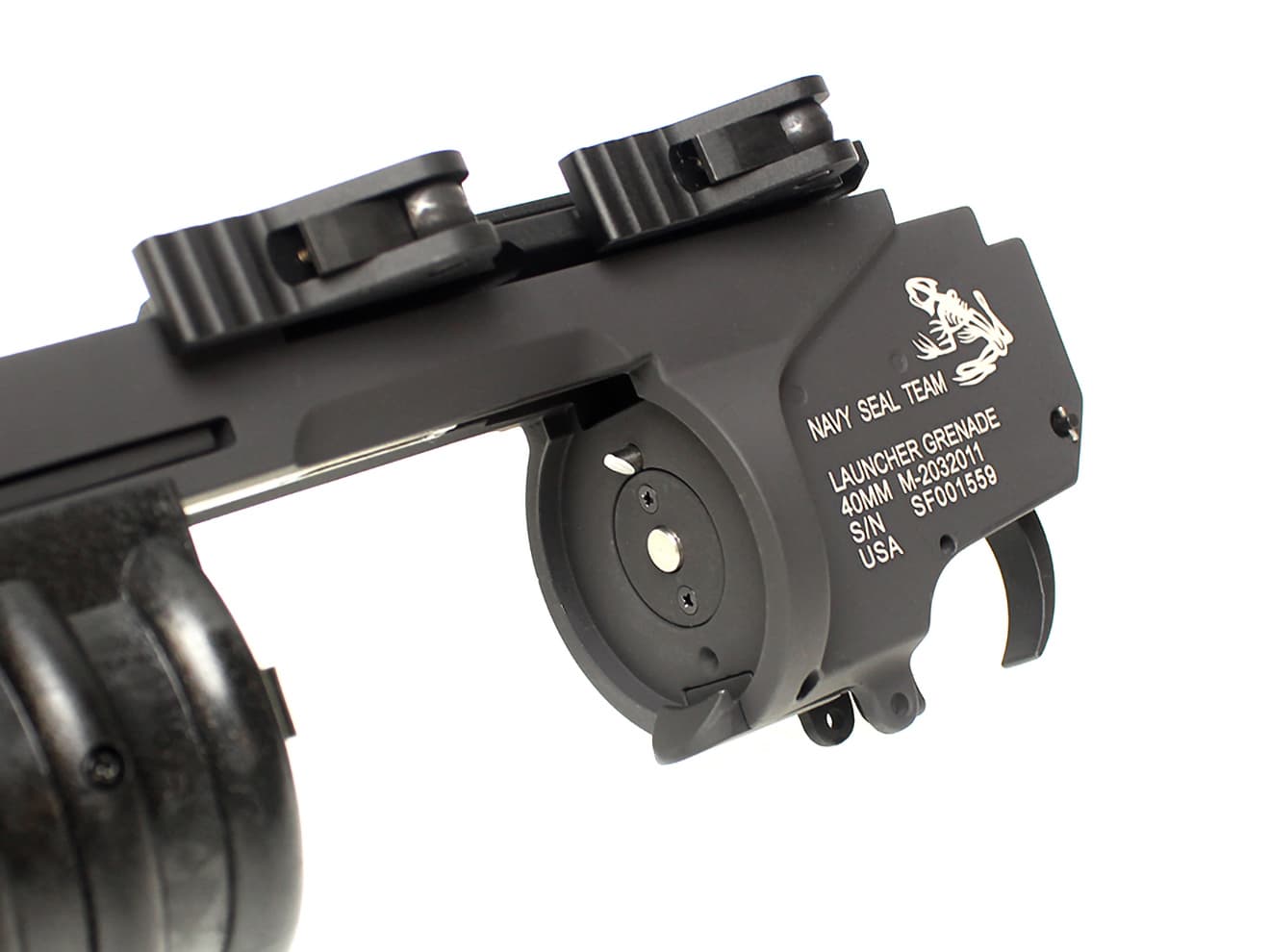 G&P スカルフロッグタイプ M203 QDグレネードランチャー for 20mm