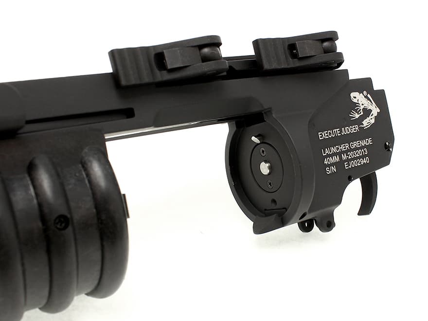 G&P スカルフロッグタイプ M203 QDグレネードランチャー for 20mmレール [サイズ：L / S]