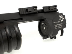 G&P スカルフロッグタイプ M203 QDグレネードランチャー for 20mmレール [サイズ：L / S]