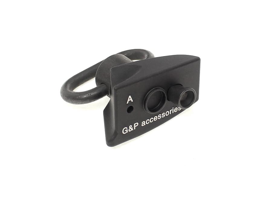 G&P KEYMOD QDスイベル&サムストップ 左用 [カラー：ブラック / FDE]