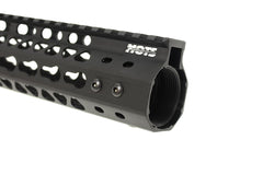 G&P MOTS アッパーカット KEYMOD RAS / BK for 東京マルイ / KSC M4シリーズ [サイズ：9インチ / 12.5インチ]