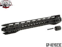 G&P MOTS II ファントム KEYMOD RAS for 東京マルイ / KSC M4シリーズ [サイズ：8インチ / 10.75インチ / 12.5インチ / 16.2インチ]