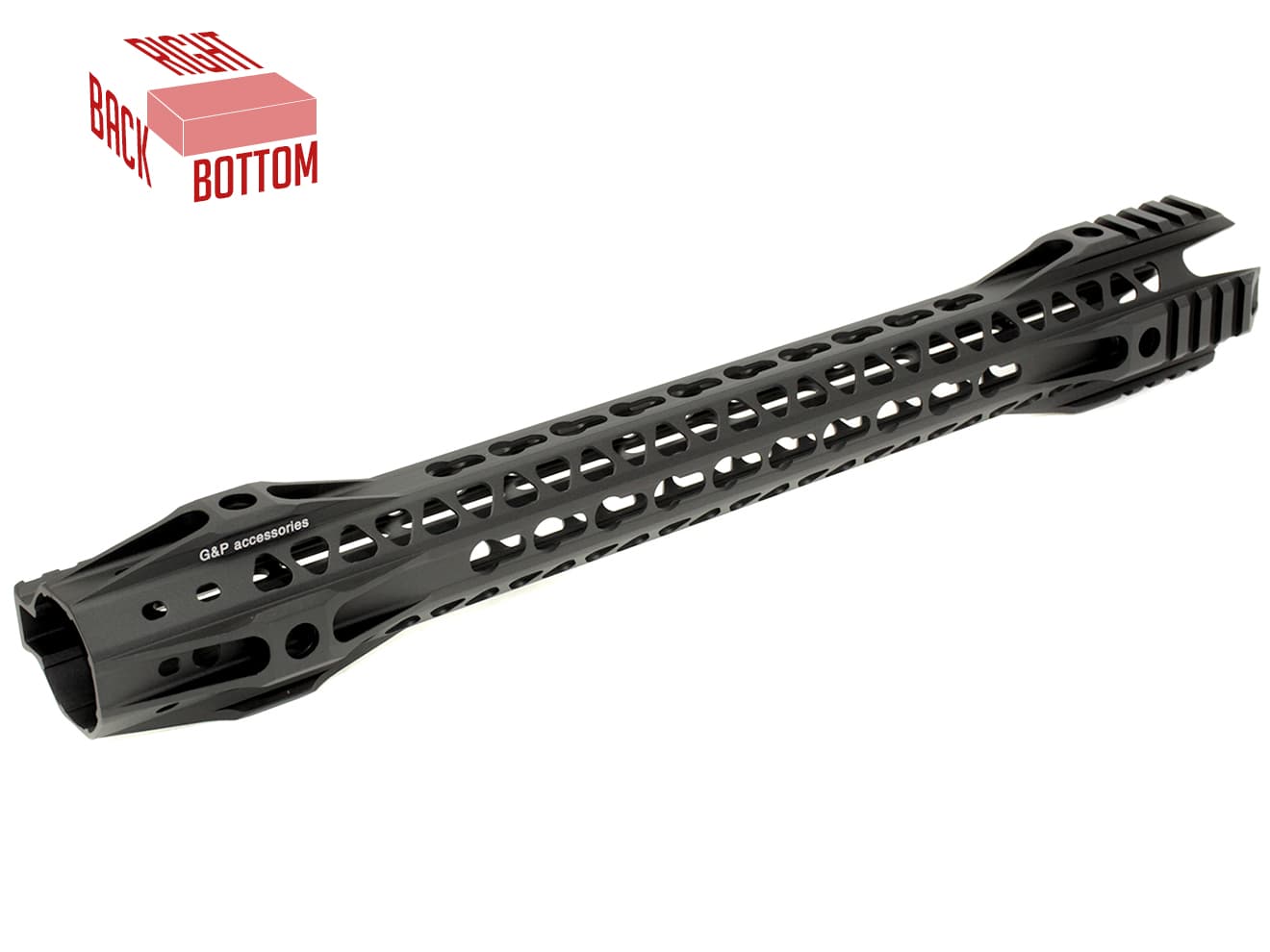 G&P MOTS II ファントム KEYMOD RAS for 東京マルイ / KSC M4シリーズ [サイズ：8インチ / 10.75インチ / 12.5インチ / 16.2インチ]