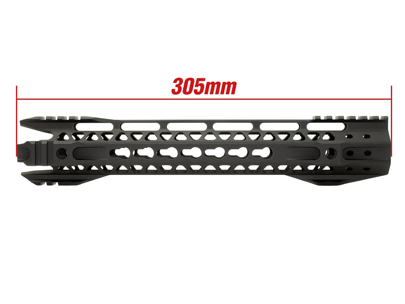 G&P MOTS II ファントム KEYMOD RAS for 東京マルイ / KSC M4シリーズ [サイズ：8インチ / 10.75インチ / 12.5インチ / 16.2インチ]